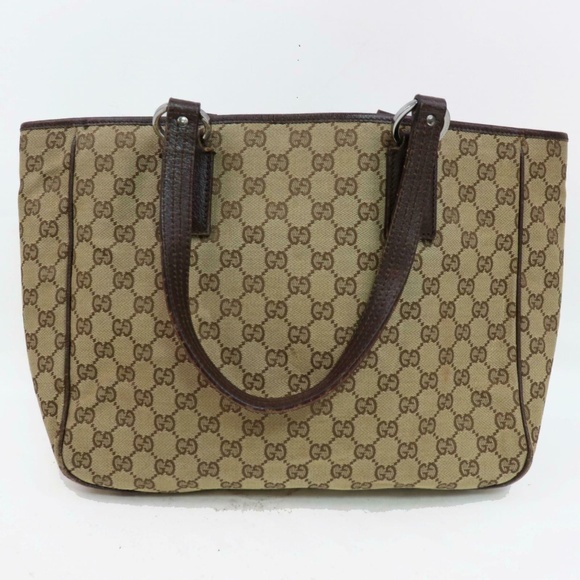 Gucci Handbags - uthentic Gucci Shoulder Bag Light Brown Canvas